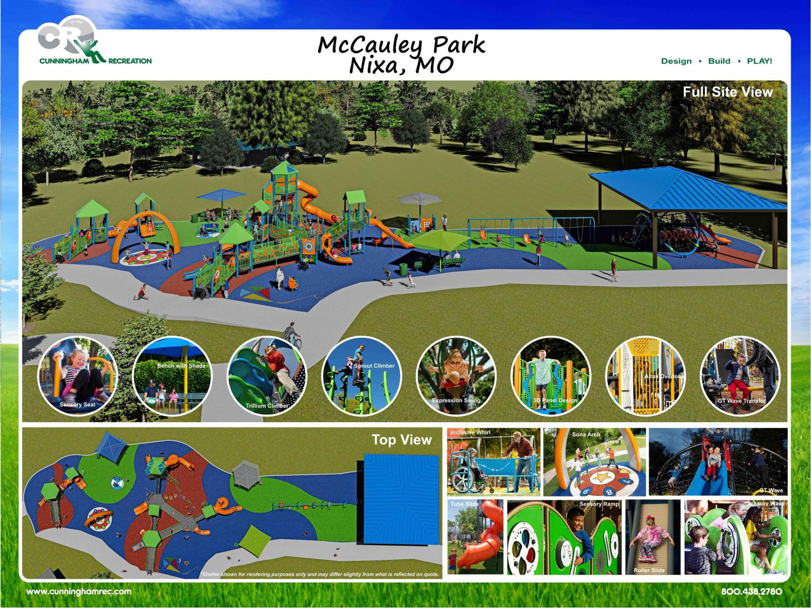 mcauley park poster with sketches