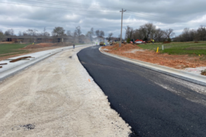 Asphalt on Truman Boulevard