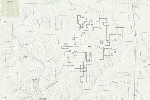 Nixa Community Map