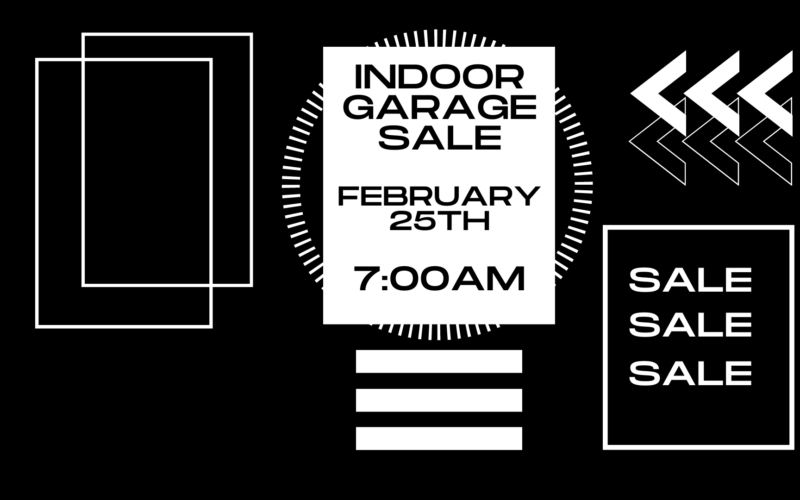 indoor garage sale