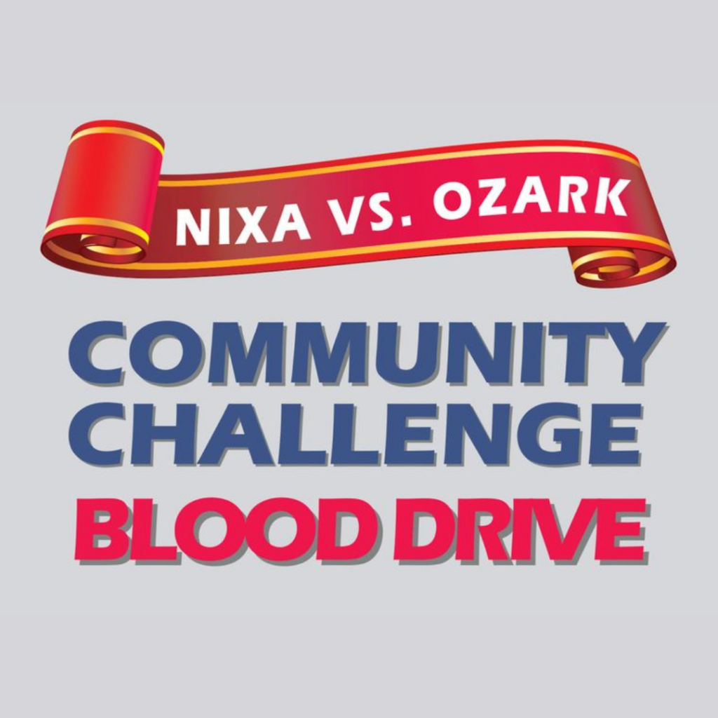 Nixa versus Ozark Community Challenge Blood Drive