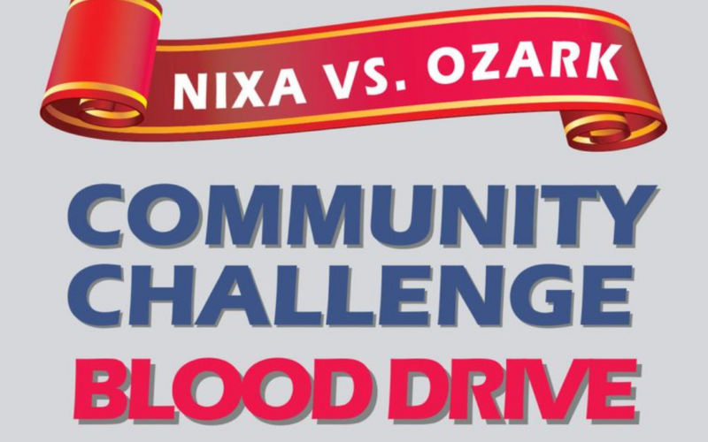 Nixa versus Ozark Community Challenge Blood Drive