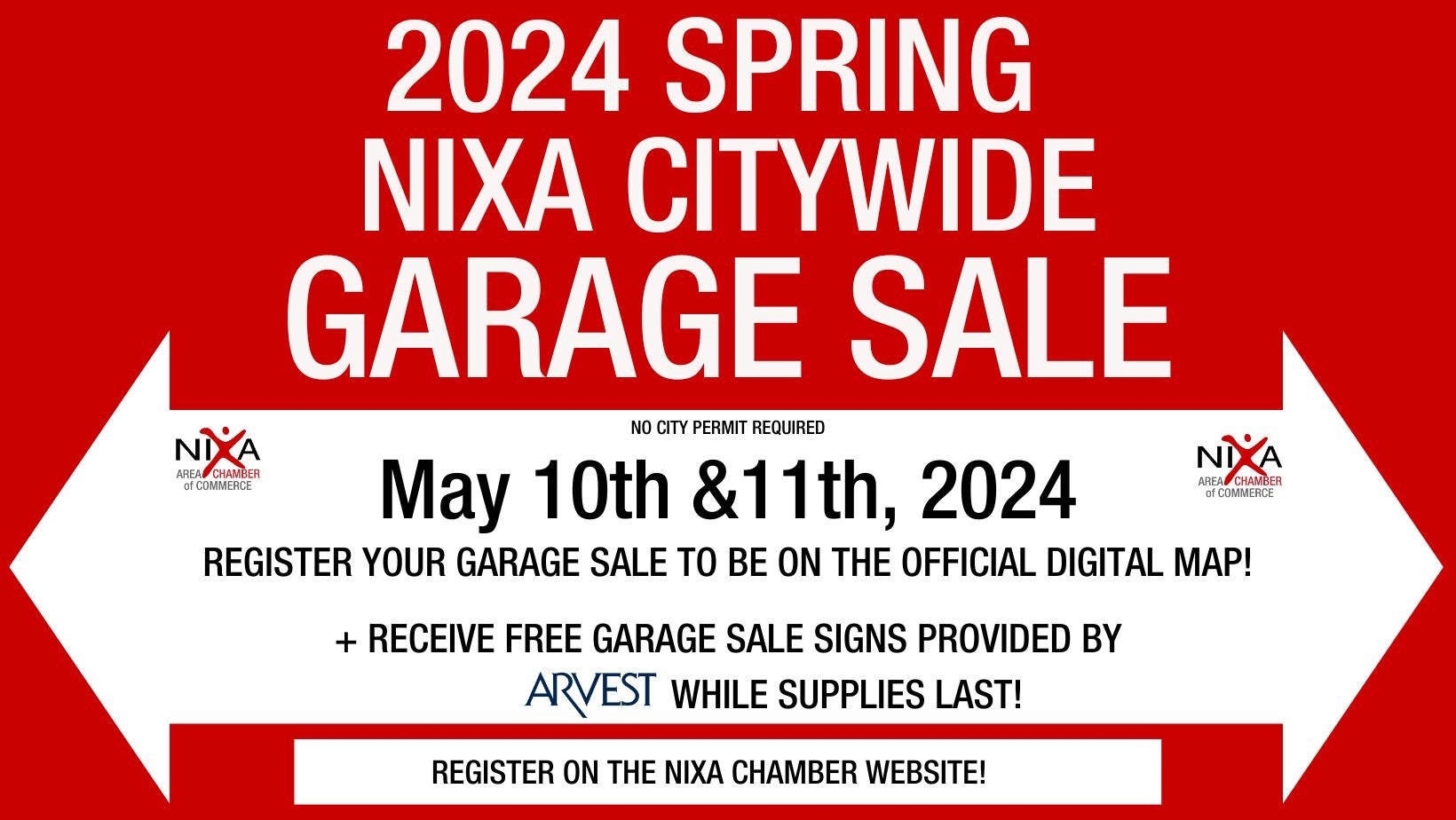 Spring Citywide Garage Sale City of Nixa, MO